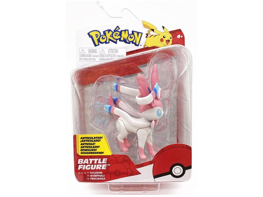 Pokémon Figura de Combate Sylveon Jazwares 95007