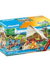 Playmobil Family Fun Famiglia in campeggio 70743