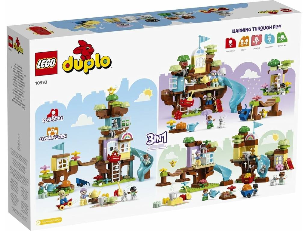 Lego Duplo 3 en 1 Maison de l'arbre 10993