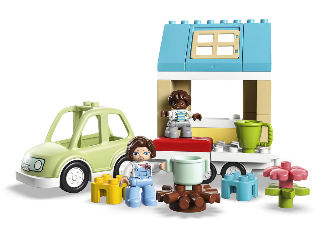 Lego Duplo Town Familienhaus auf Rädern 10986
