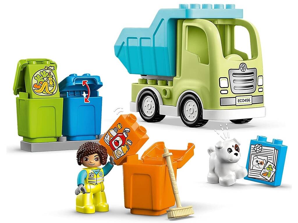 Lego Duplo Camion per il riciclo 10987