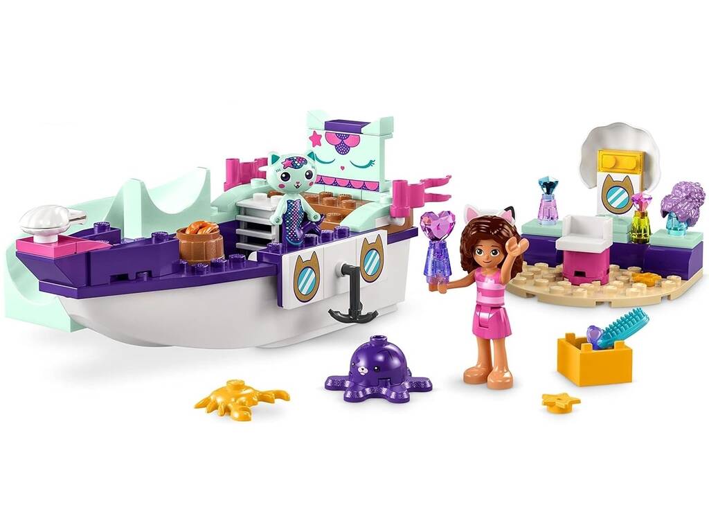 Lego Gabbys Puppenhaus Gabby und Siregatas Boot und Spa 10786