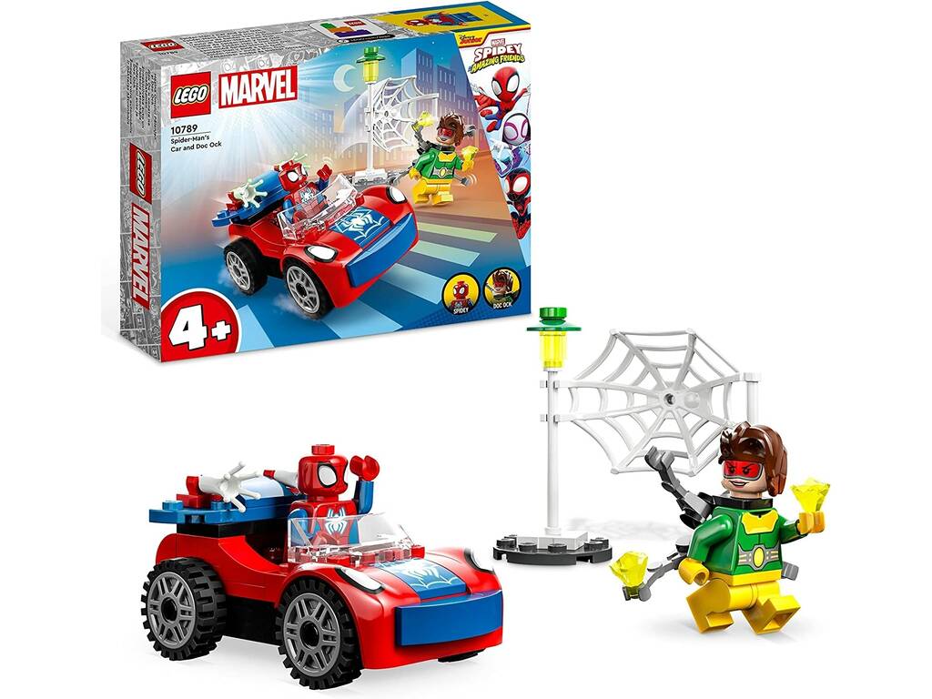 Lego Marvel Coche de Spiderman y Doc Ock 10789