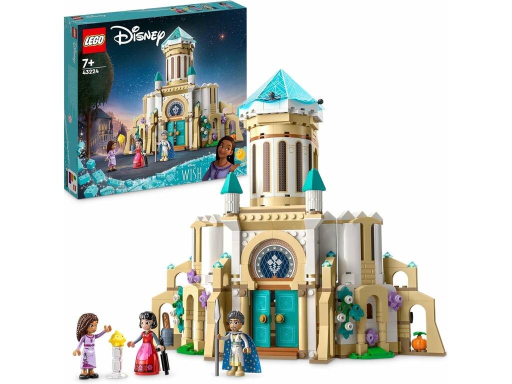 Lego Disney Wish Castelo do Rei Magnifico 43224