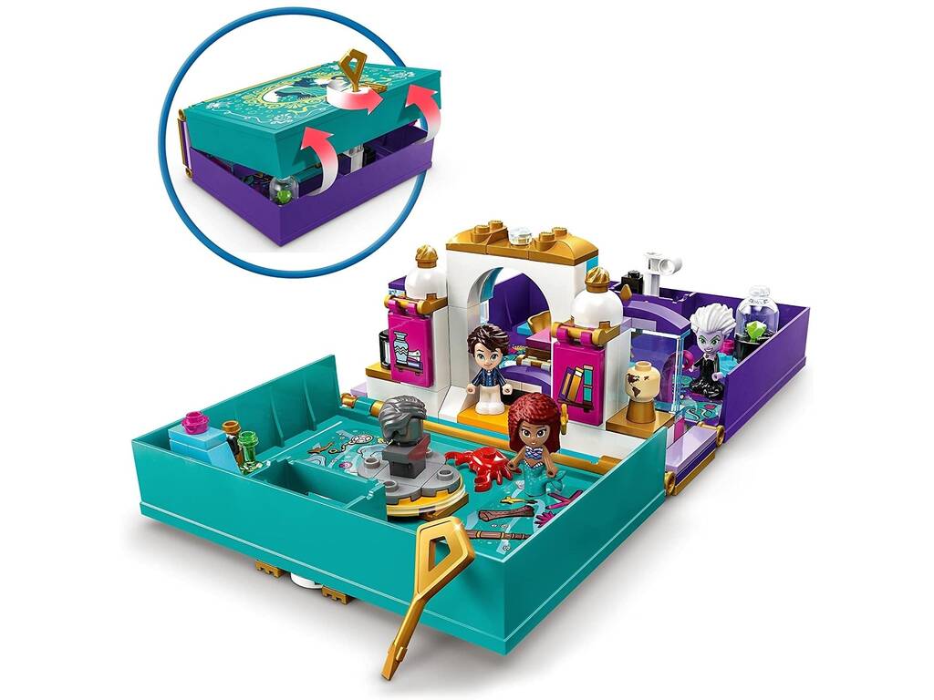 Lego Disney Libro di fiabe: La Sirenetta 43213