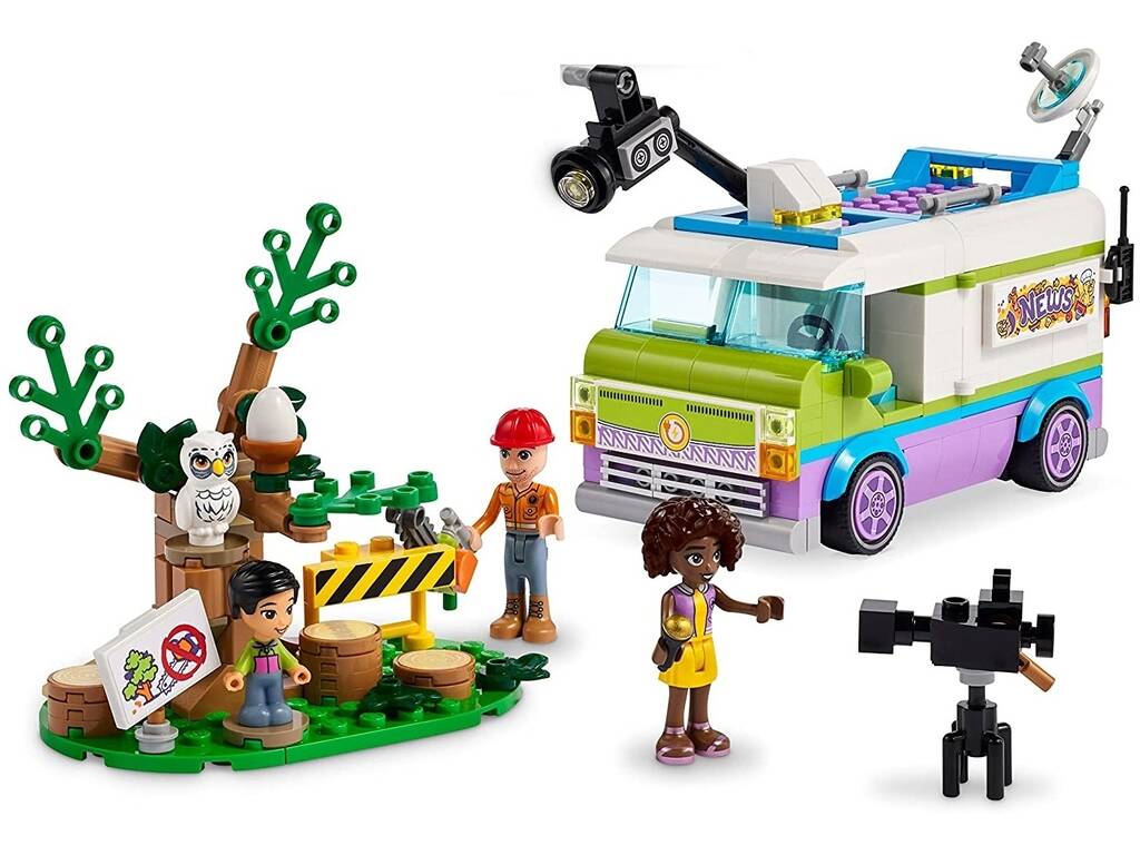Lego Friends Unidad Móvil de Noticias