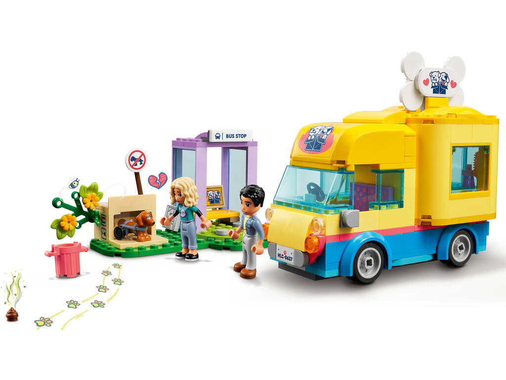 Lego Friends Hunde-Rettungswagen 41741