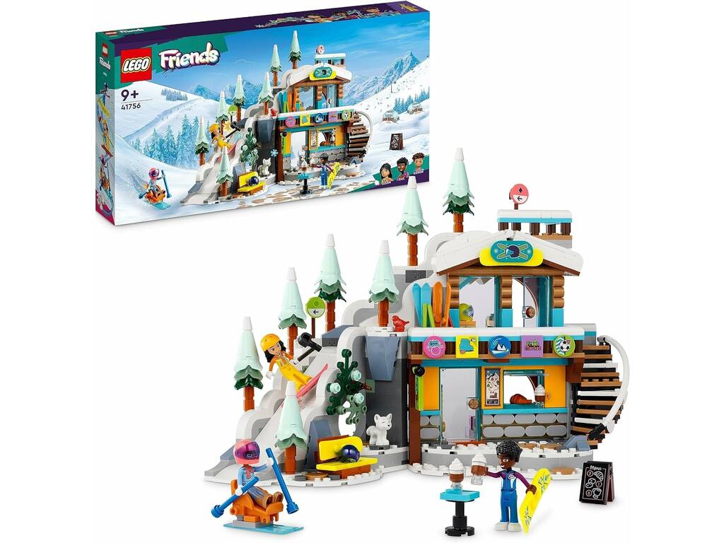 Piste de ski et cantine Lego Friends 41760