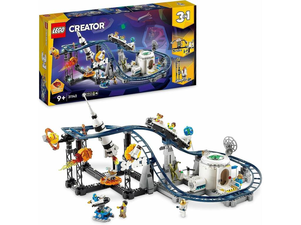 Lego Creator montagnes russes de l'espace 31142