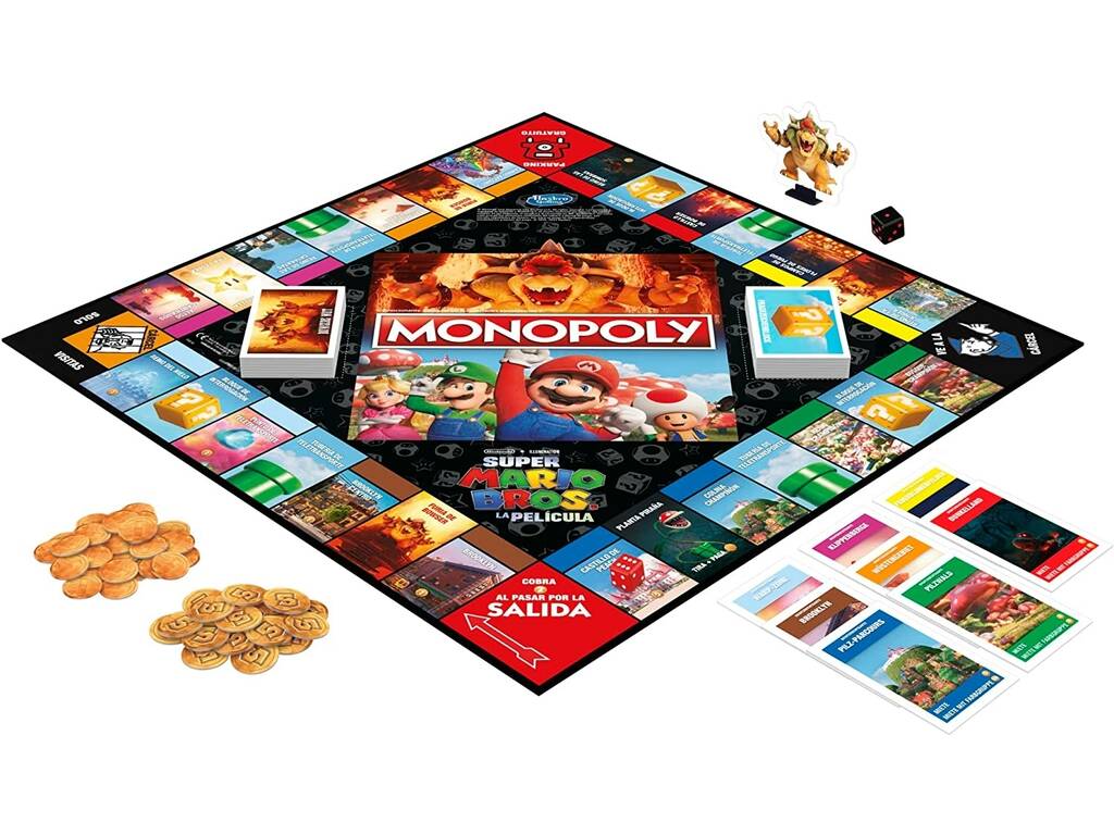 Monopoly Super Mario La Película Hasbro F6818