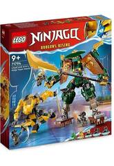 Lego Ninjago Mecas da Equipe Ninja de Lloyd e Arin 71794