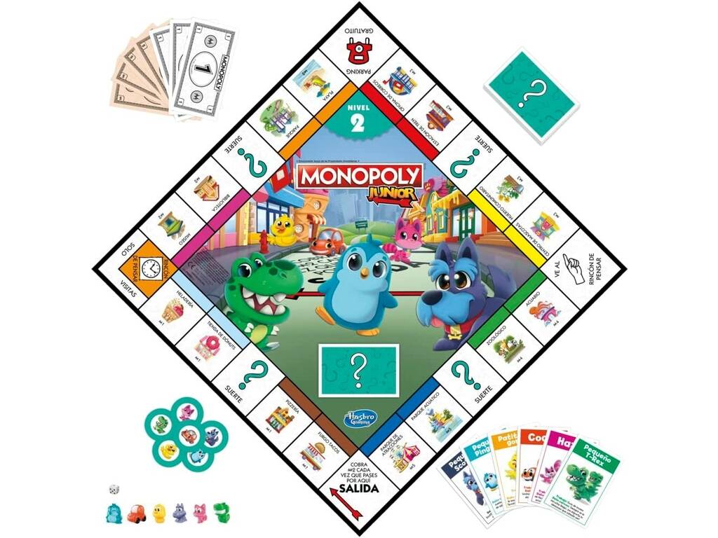 Monopoly Junior Portoghese Hasbro F8562190