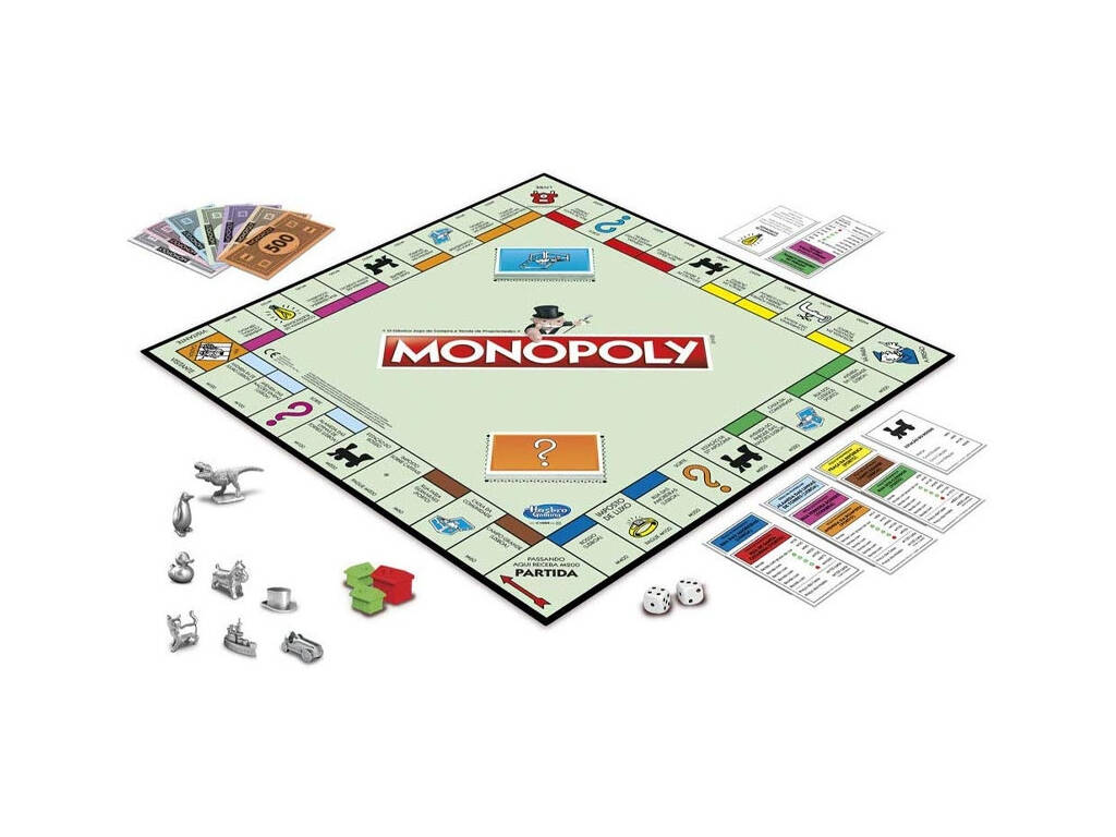 Monopoly Clásico Portugal Hasbro C1009521