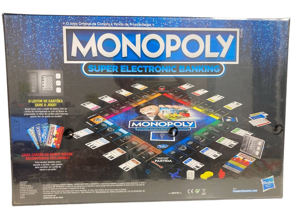 Monopoly Súper Electronic Banking Português Hasbro E8978190