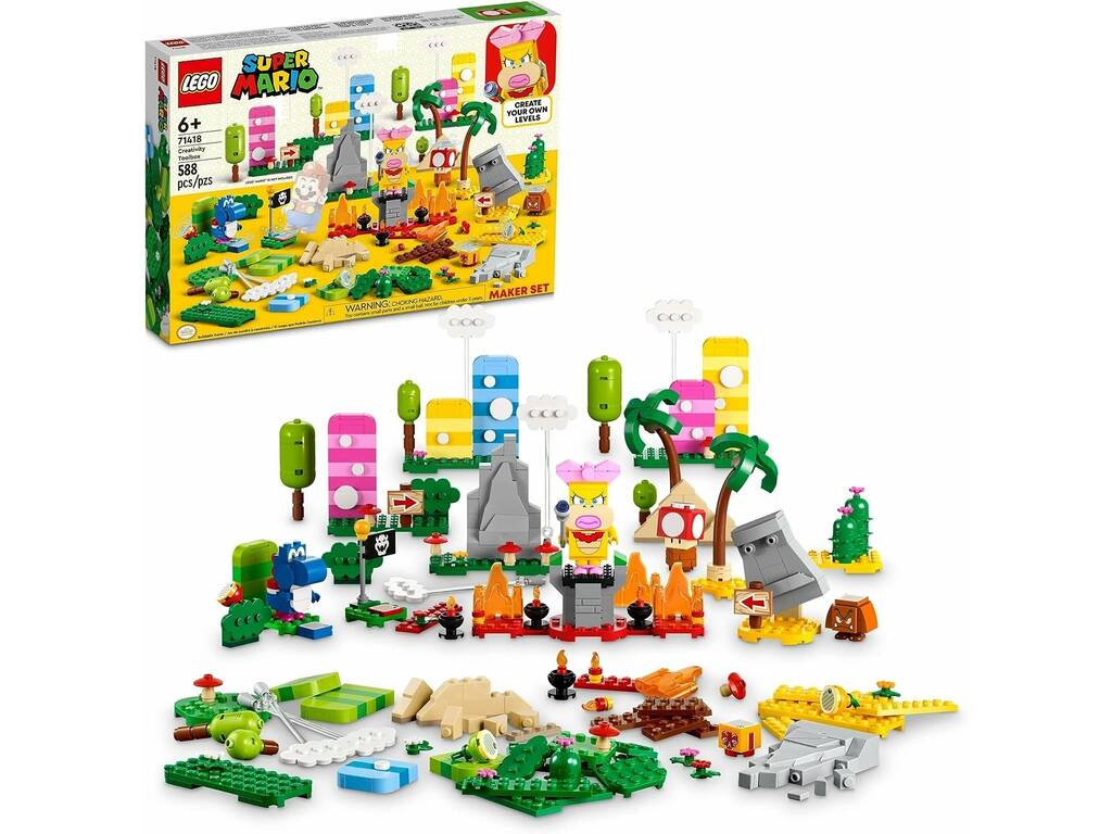 Lego Super Mario Set de Expansión Caja de Herramientas Creativas 71418