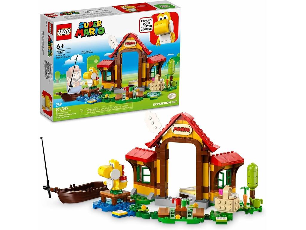 Lego Super Mario Set de Expansión: Pícnic en casa de Mario 71422