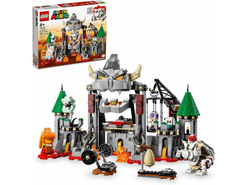 Lego Super Mario Set de Expansión: Batalla contra Bowsitos en el castillo 71423