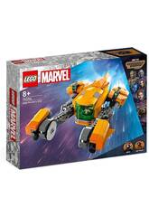 Lego Marvel Guardies da Galaxia Volume 3 Nave de Baby Rocket 76254