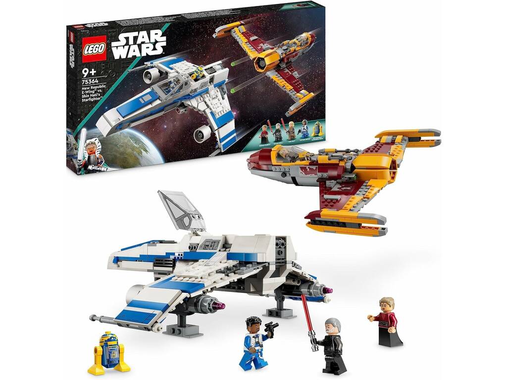Lego Star Wars New Republic E-Wing vs. Shin Hati Starfighter 75364