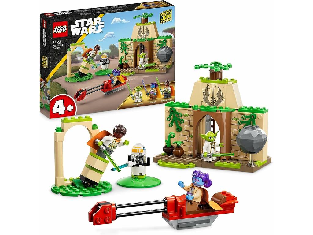 Lego Star Wars Templo Jedi de Tenoo 75358