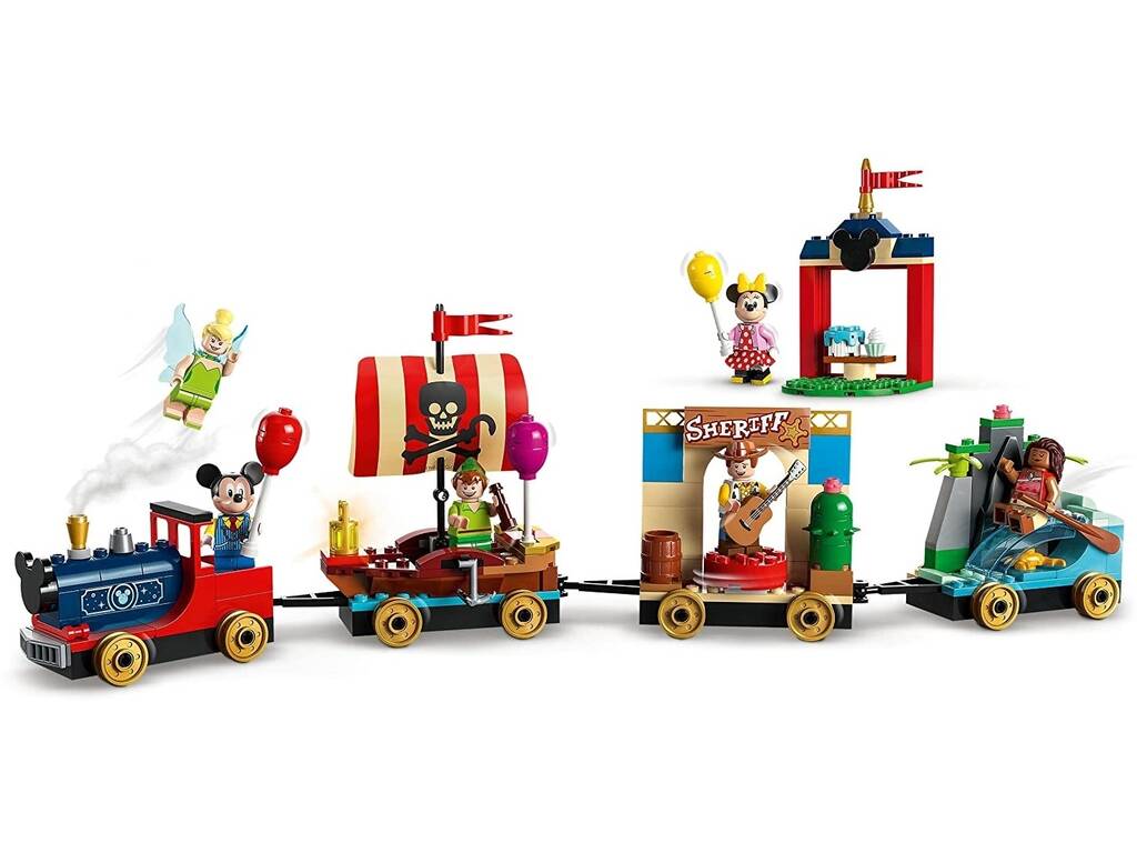 Lego Disney Tren Homenaje a Disney 43212