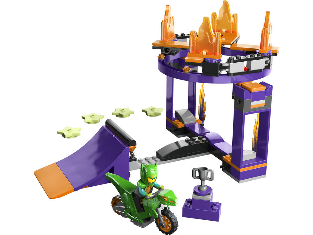 Lego City Stuntz Desafio Acrobático de Rampa e Aro 60359
