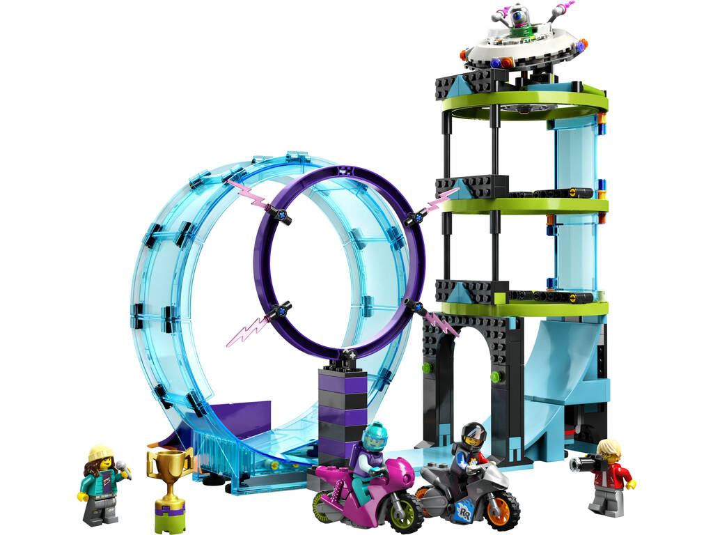 Lego City Stuntz Desafío Acrobático Rizo Extremo 60361