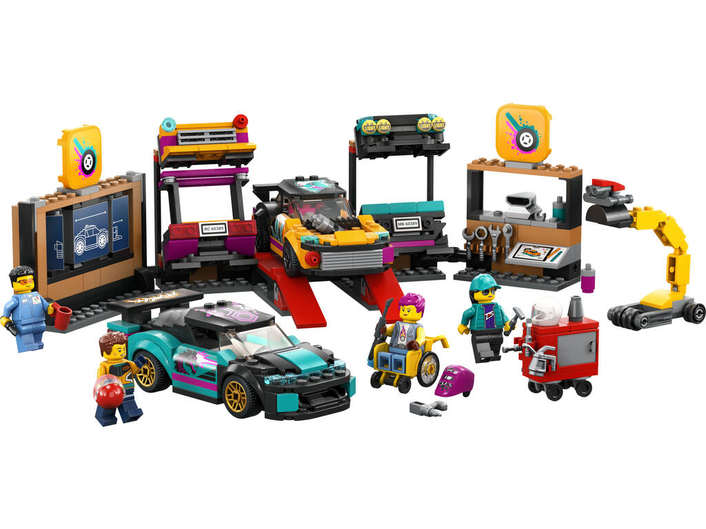 Lego City Great Vehicles Oficina de Tuning 60389