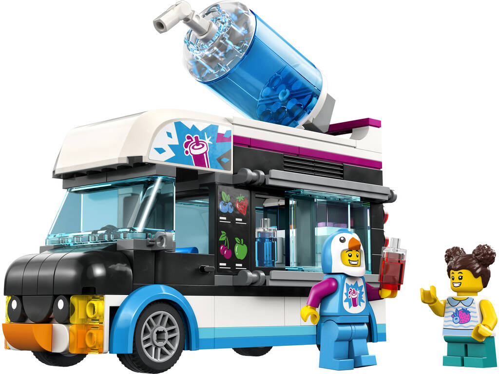 Lego City Great Fahrzeug mit Pinguingesicht Hail Penguin Van 60384