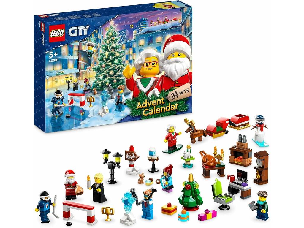 Calendrier de l'Avent Lego City 60381