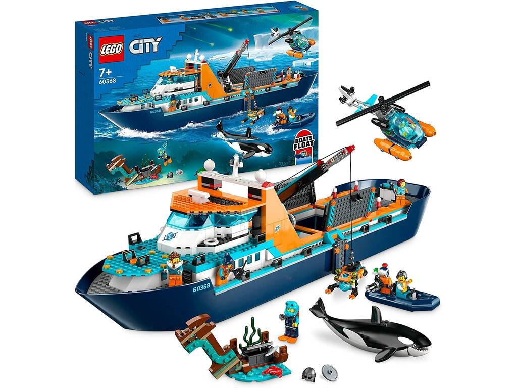 Lego City Bateau des explorateurs de l'Arctique 60368