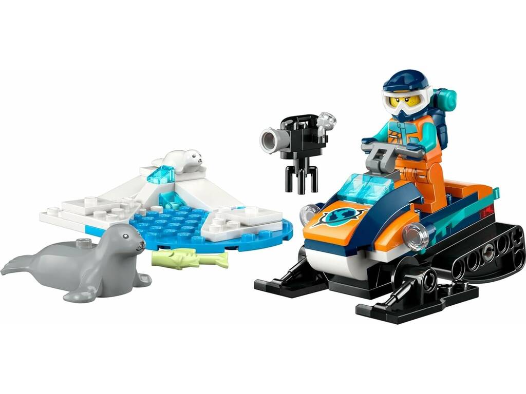 Lego City Exploradores del Artico Motonieve 60376
