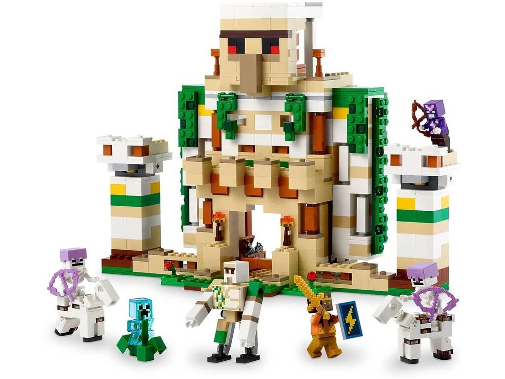 Lego Minecraft A fortaleza do Golem de Ferro 21250