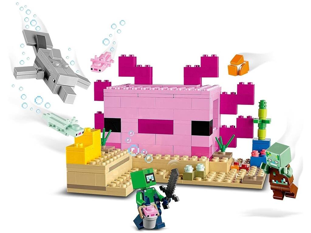 Lego Minecraft La Casa di Ajolote 21247