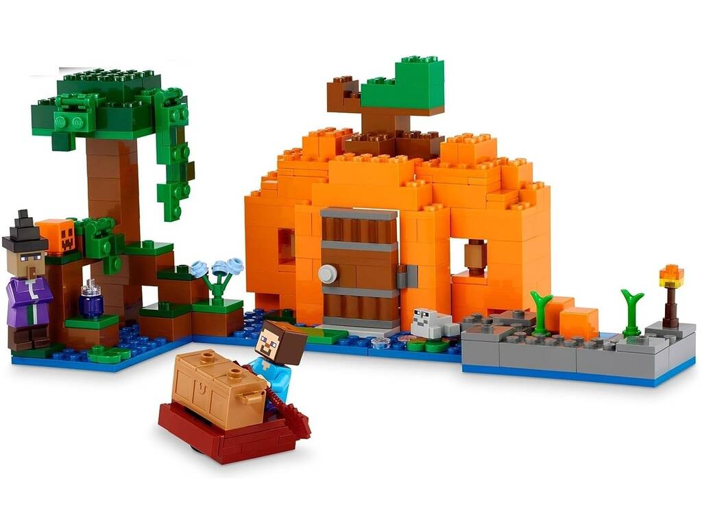 Lego Minecraft La Granja Calabaza 21248