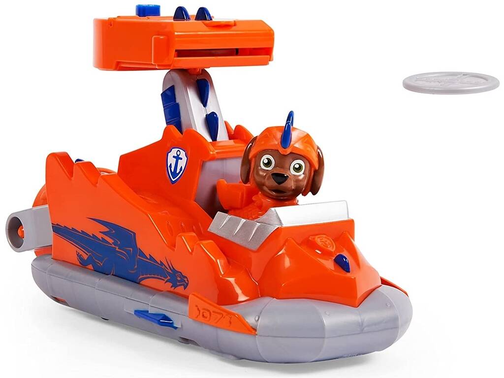 Paw Patrol Rescue Knights Véhicule Zuma Deluxe Spin Master 6063589