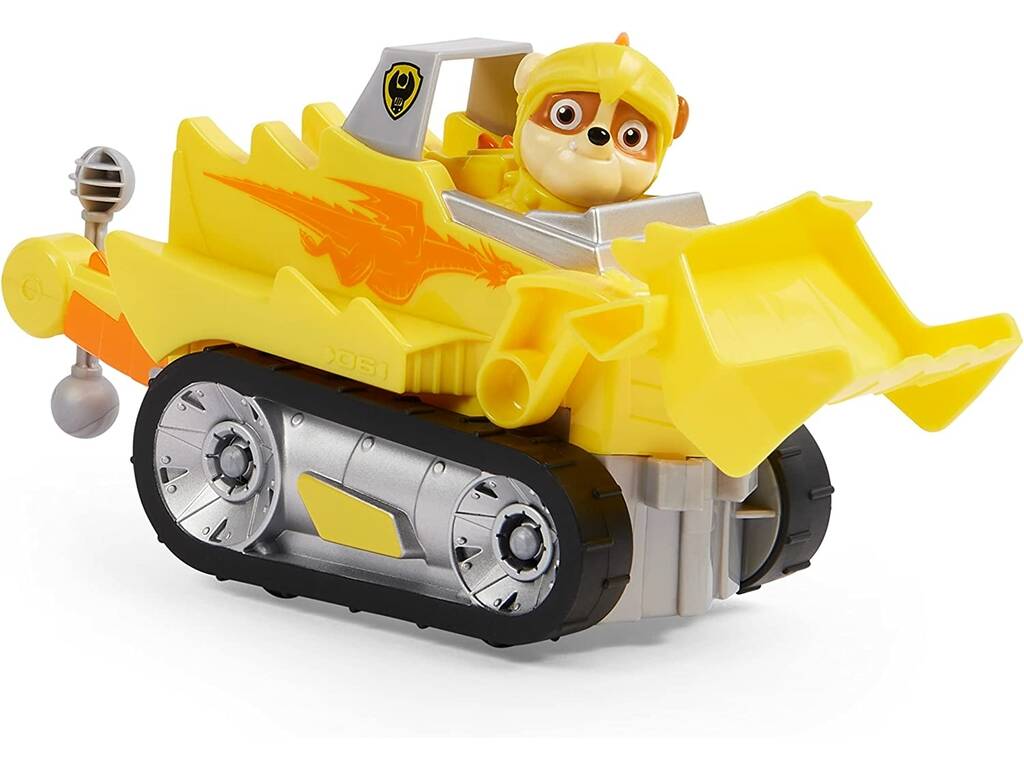 Paw Patrol Rescue Knights Rubble Veicolo Deluxe Spin Master 6063587