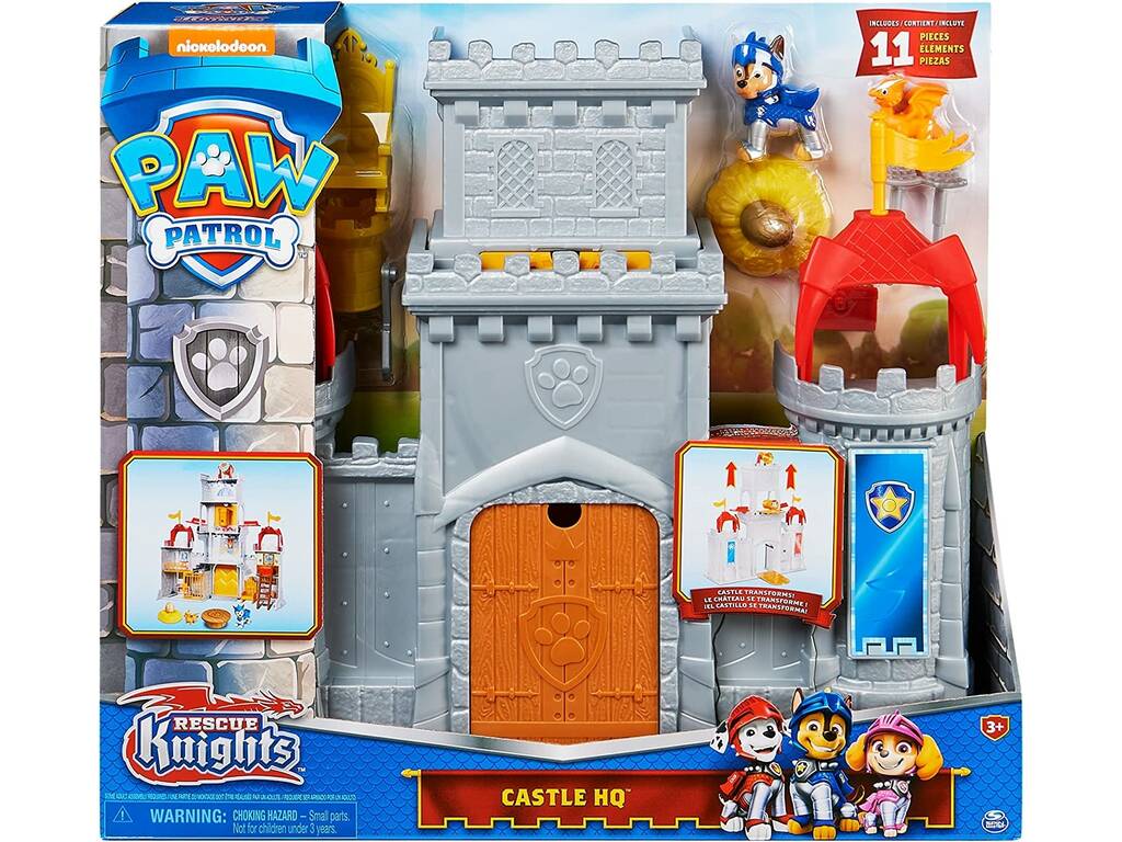 Paw Patrol Rescue Knights Castle HQ Spin Master 6062103