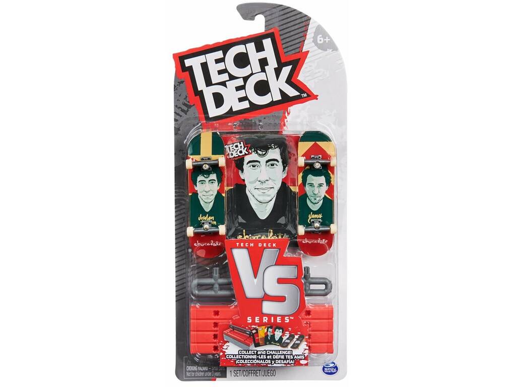 tech deck pack 2 con accesorio surtido( spin master 6061574)