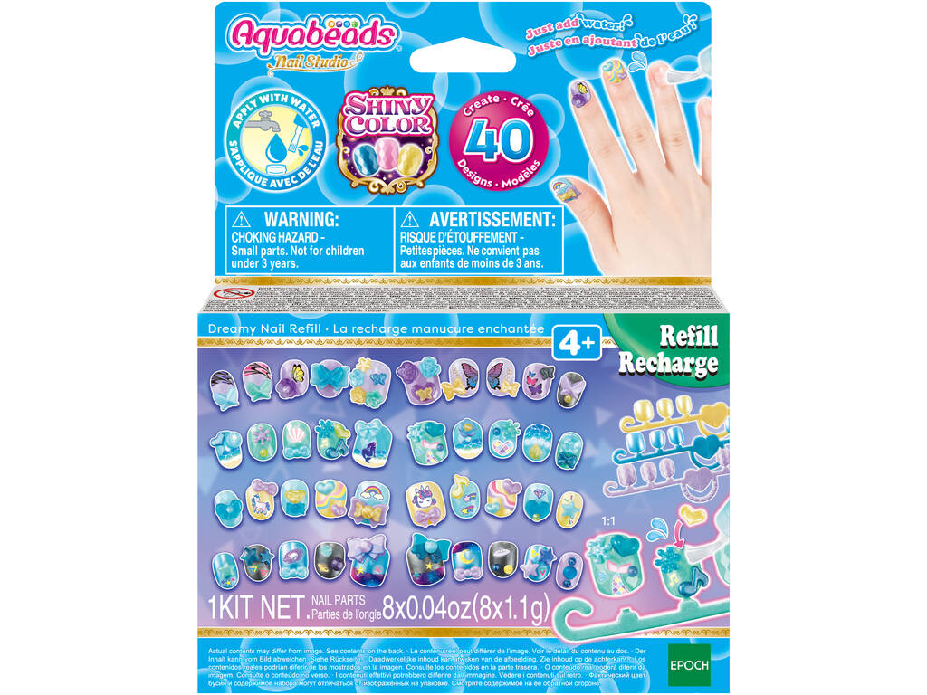 Aquabeads Epoch Dream Nails Set d'ongles de remplacement pour Imagination 35009