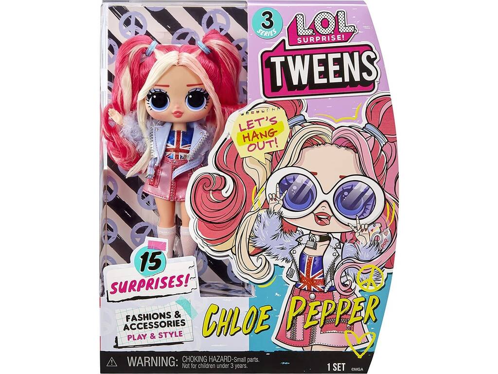 LOL Surprise Tweens Série 3 Chloe Pepper Doll MGA 584056