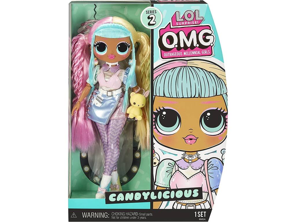 LOL Surprise OMG Serie 2 Boneca Candylicious MGA 586111