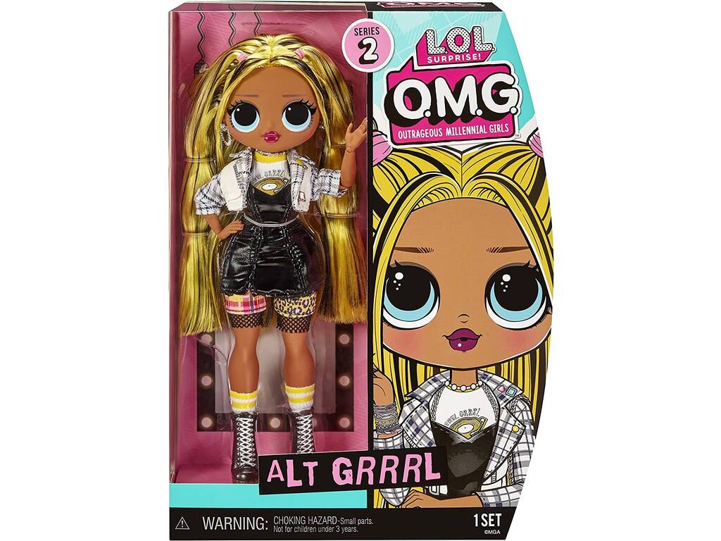 LOL Surprise OMG Series 2 Alt Grrrl Doll MGA 586128