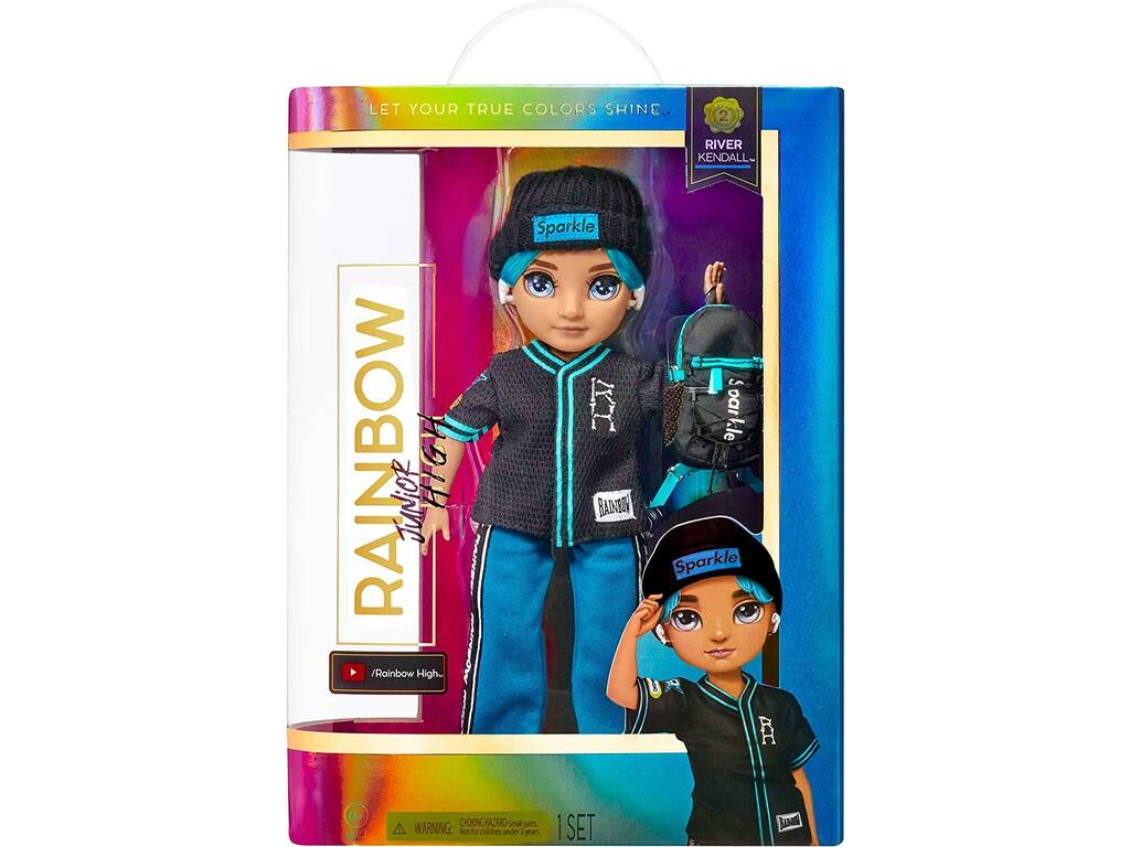 Rainbow High Junior Serie 2 Puppe River Kendal MGA 582991