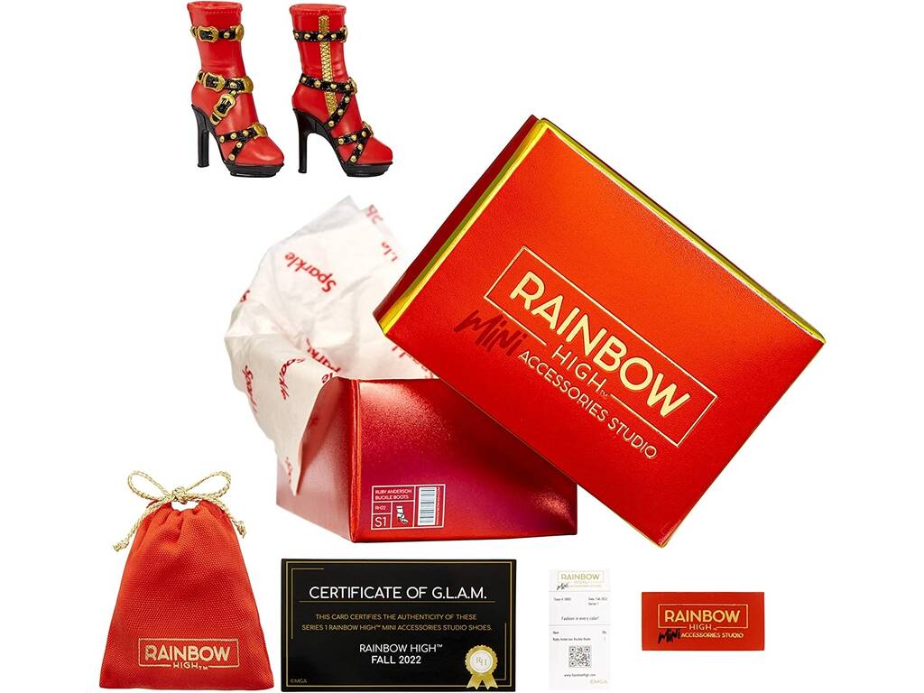  Rainbow High Accessoires de Mode Chaussures MGA 586074 