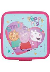 Peppa Pig Sandwichera Con Compartimentos de Kids Licensing PP09062