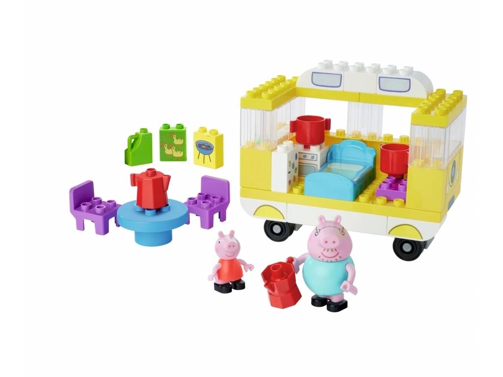 Peppa Pig Bloxx Simba Caravan Baupaket 800057169