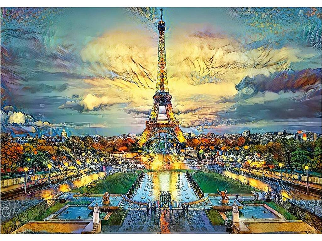 Puzzle 500 Torre Eiffel Educa 19621