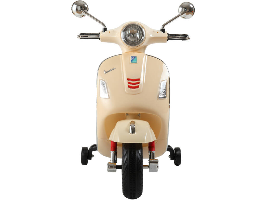 Moto Vespa Printemps 12v Beige Injusa 4111