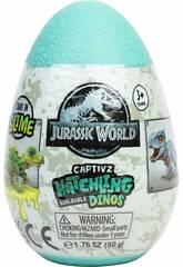 Jurassic Park Hatchlings Incubator Dino Slime Toy Partner JWH1400